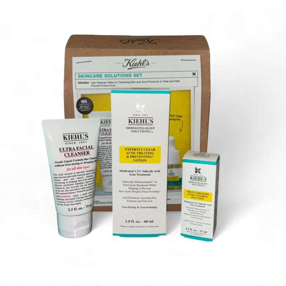 Kiehls skincare solutions set skincare